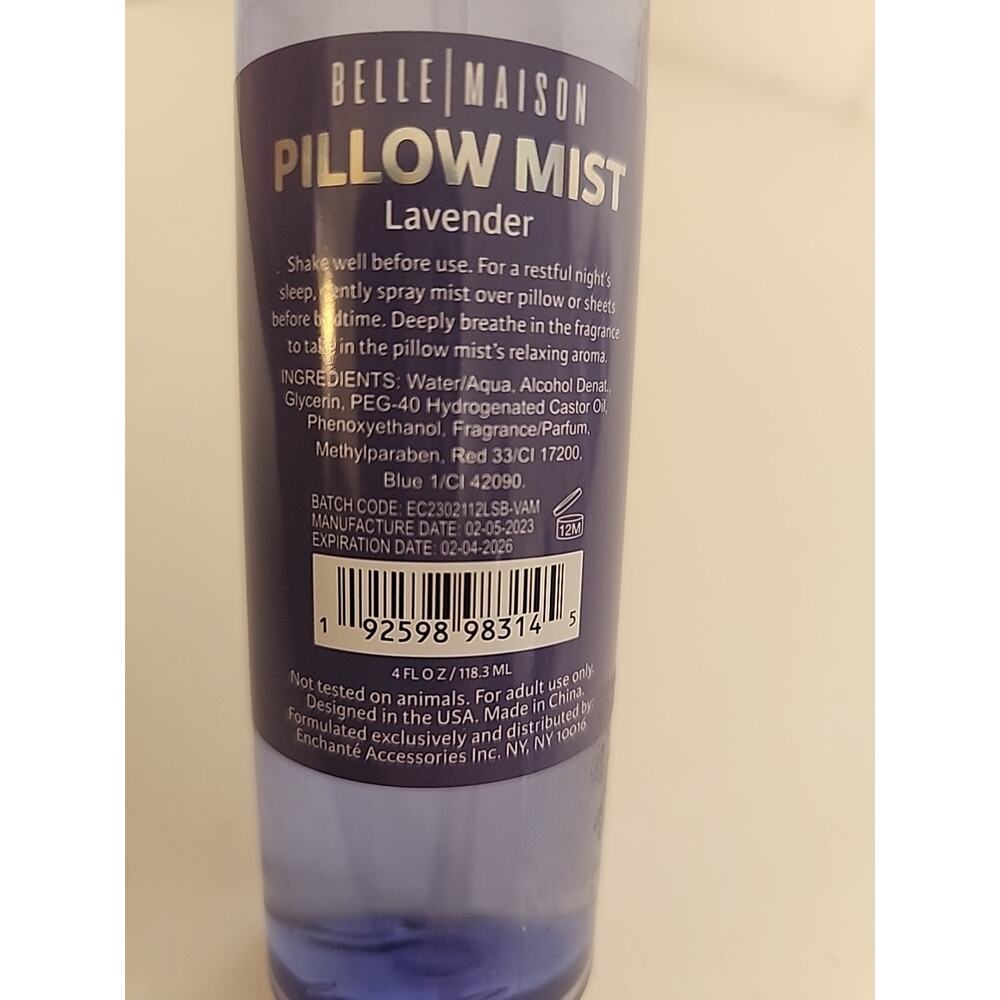 BELLE Maison Lavender - Room, Linen & Pillow Mist 4oz - Picture 8 of 13